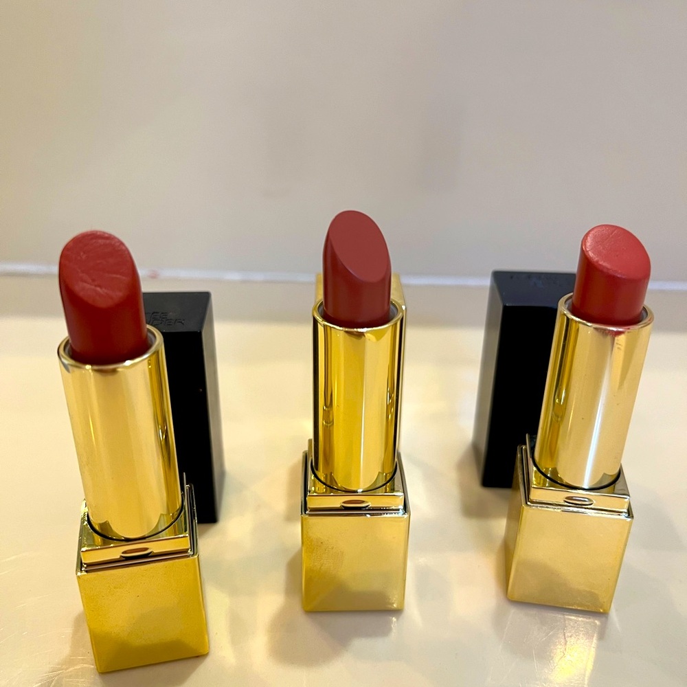 Estée Lauder Pink Lipsticks set of 3  - NEW - make up bundle set